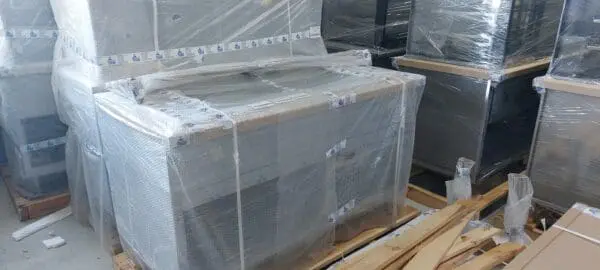 Meuble refrigere Cuve Ventile sur baie libre
